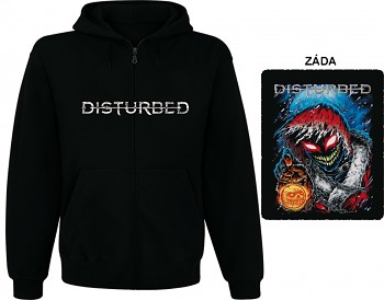 Disturbed - mikina s kapucí a zipem