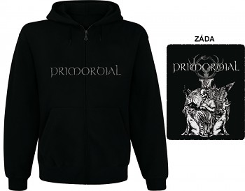 Primordial - mikina s kapucí a zipem 