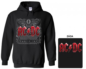 AC/DC - mikina s kapucí 3 XL